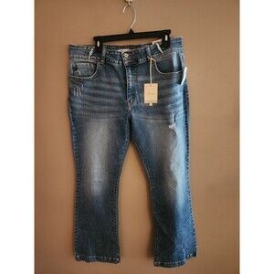 Kancan Maurices High Rise Flare Jeans Size 32x34 32 Long NWT
